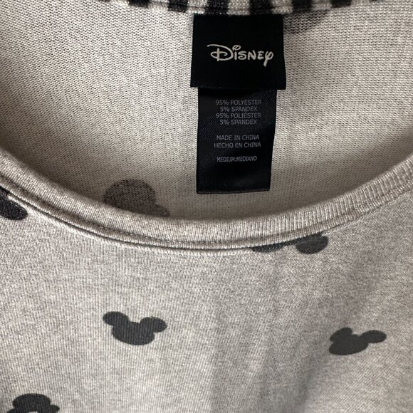 DISNEY Mickey Mouse Pajama Set Women's Medium 2-PC Set - Picture 5 of 8